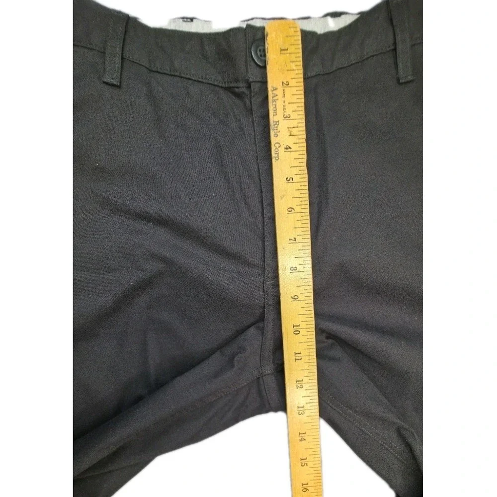 Dockers Alpha Khaki Chino Pants Men's 30x30 Charcoal Gray Smart 360 Flex Stretch